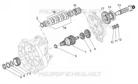 Primary gear shaft