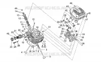 Cylinder head and valves