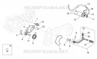 Kick-start gear/starter motor