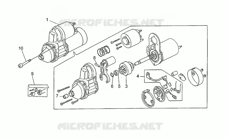 Starter motor