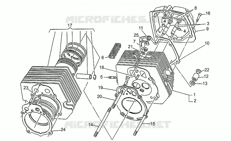 Cylinder - Head - Piston