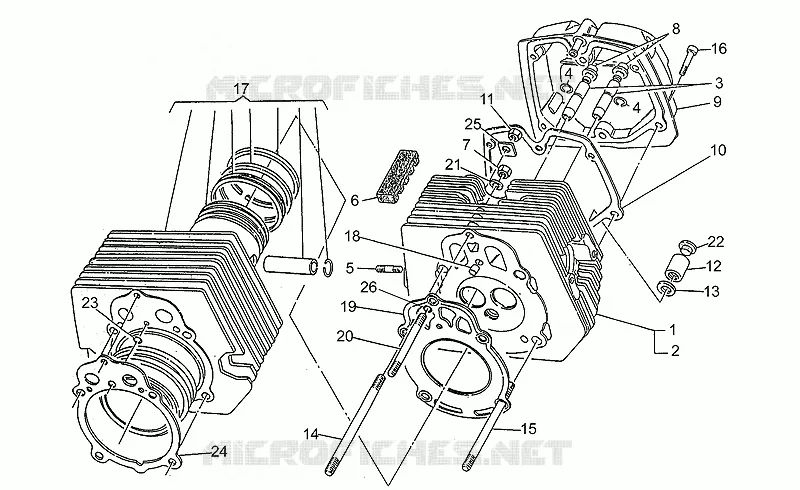 Cylinder - Head - Piston
