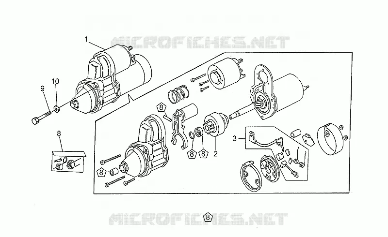 Starter motor