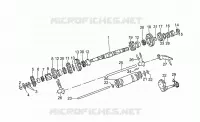Secondary gear shaft 1991-D