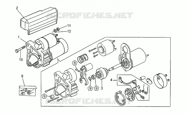 Starter motor
