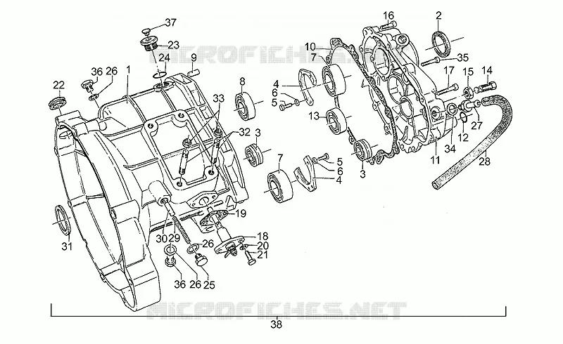 Transmission cage