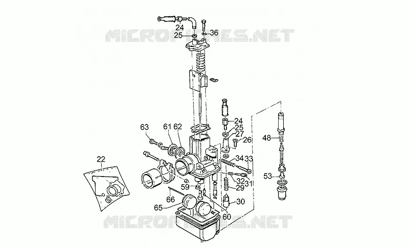 Carburettor-spare parts