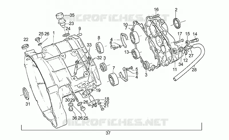 Transmission cage