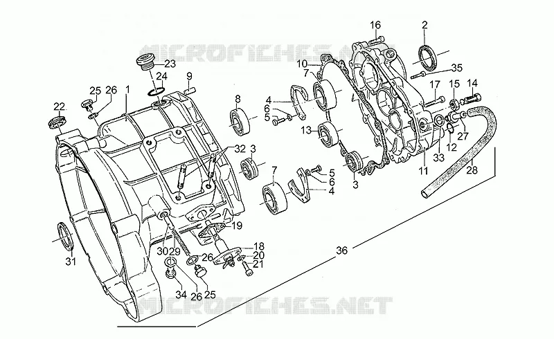 Transmission cage