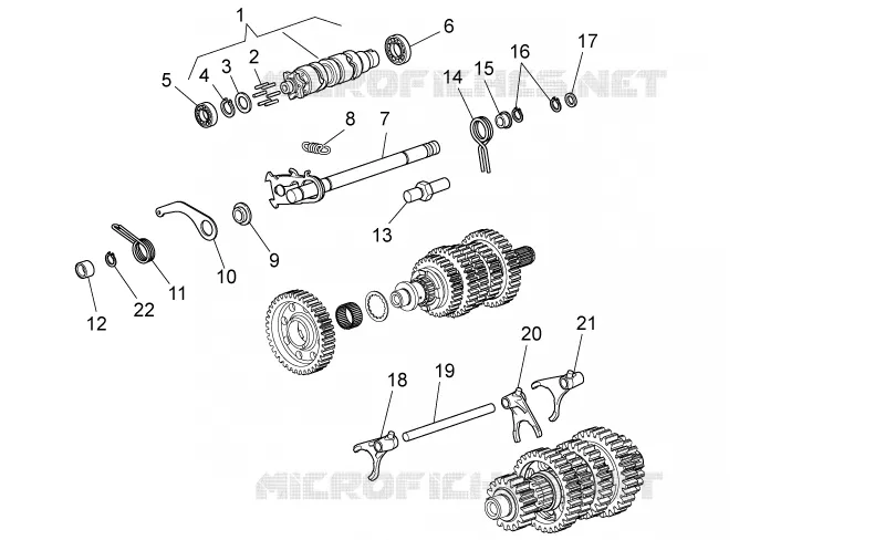 Gear box selector