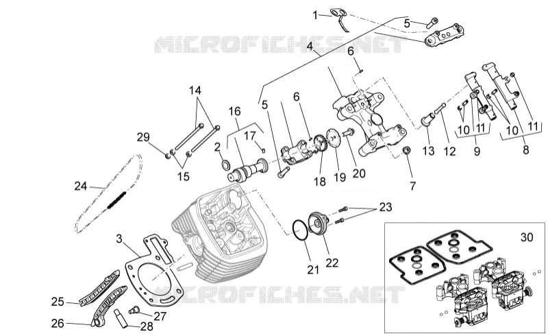 LH cylinder timing system I