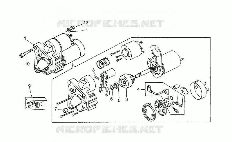 Starter motor