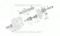 Primary gear shaft