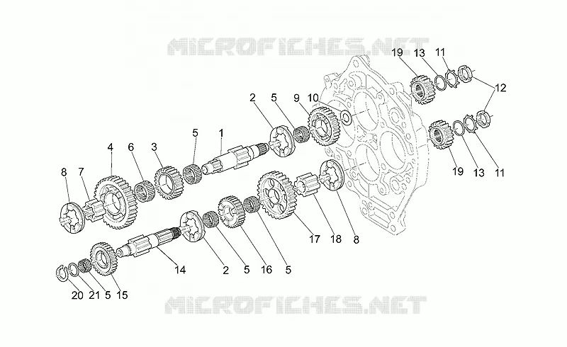 Driven shaft