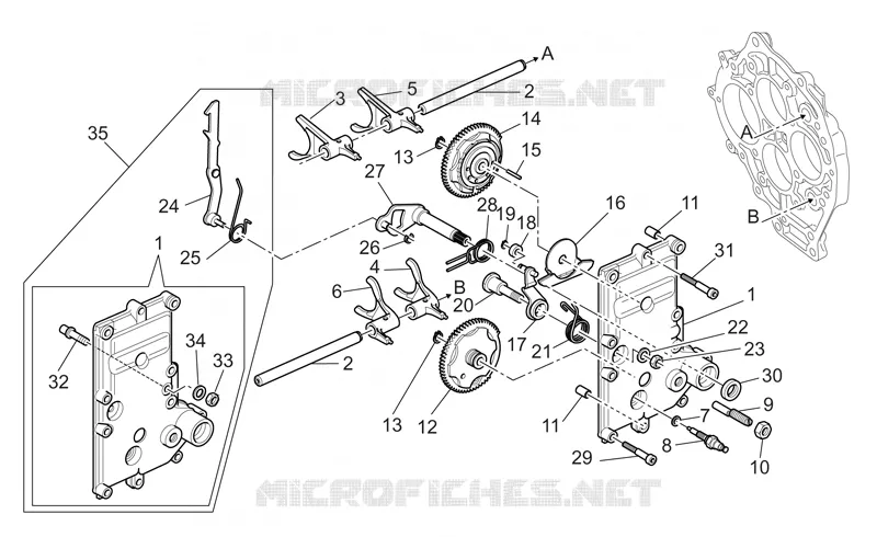 Gear box selector