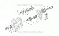 Primary gear shaft