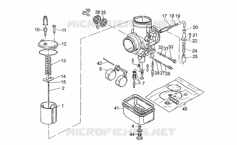 Carburettor-spare parts