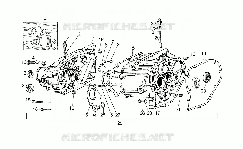 Transmission cage