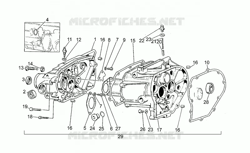 Transmission cage