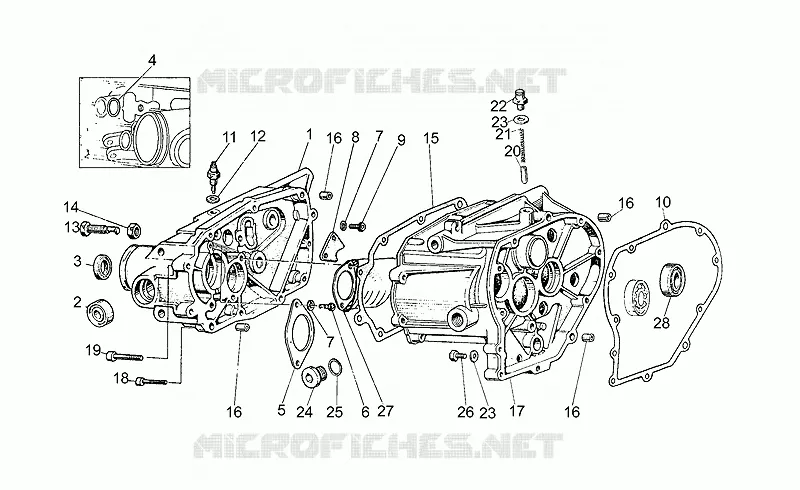 Transmission cage