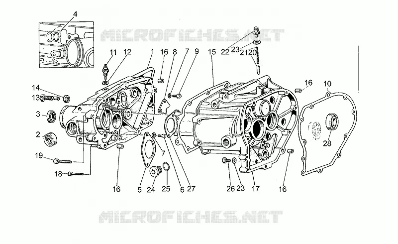Transmission cage