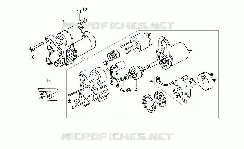 Starter motor