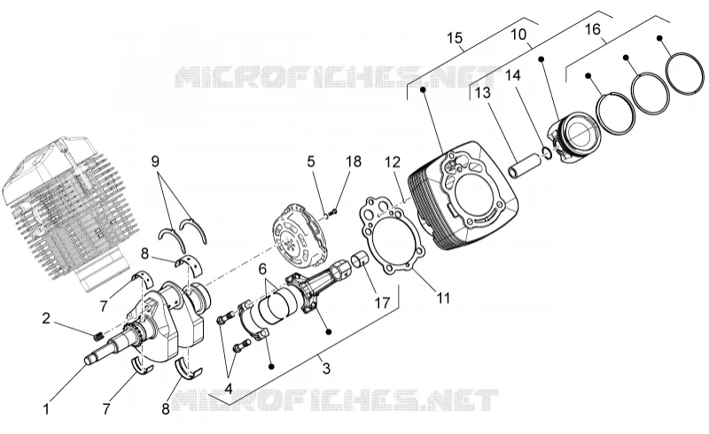 Crankshaft cpl.