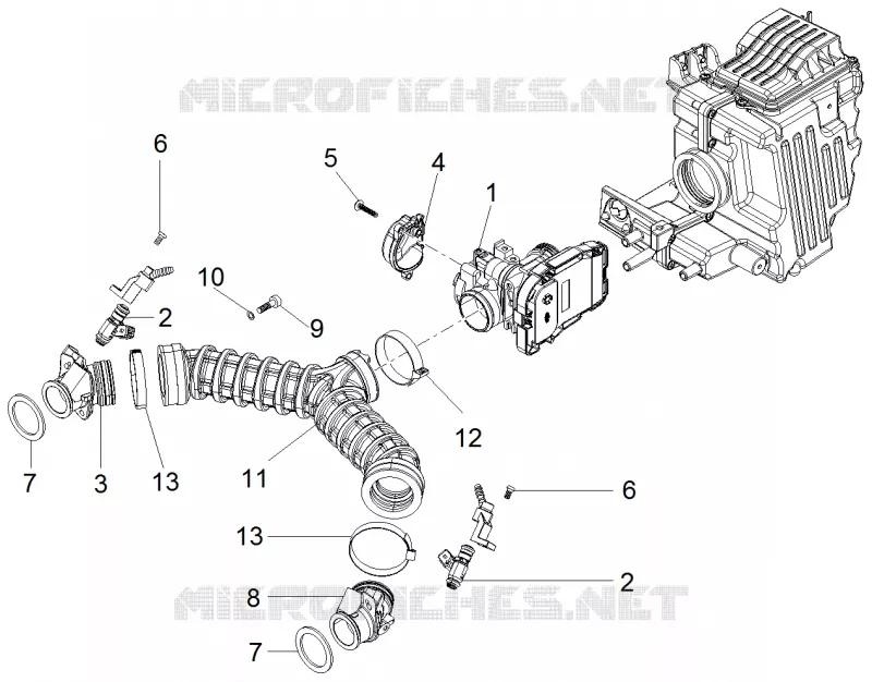 Throttle body