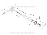 Rear transmission / Components