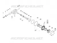 Rear transmission / Components