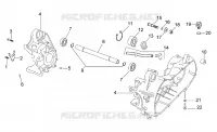 Central crank-case set