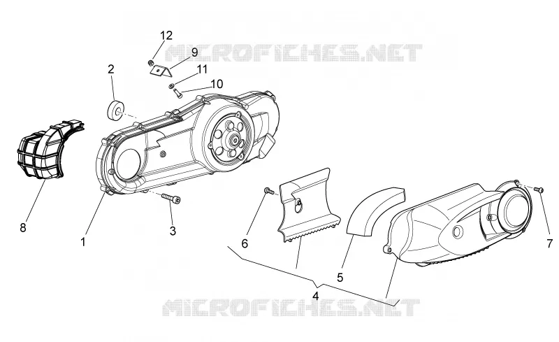Variator cover