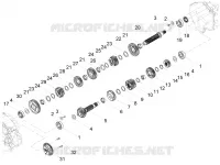 Gear box - Gear assembly