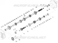 Gear box - Gear assembly