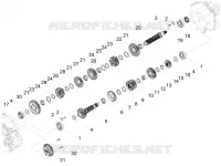 Gear box - Gear assembly