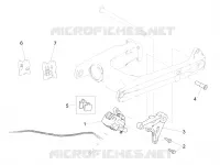Rear brake caliper