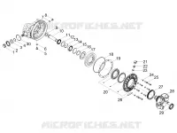 Rear transmission / Components