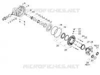 Rear transmission / Components