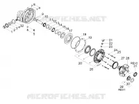 Rear transmission / Components