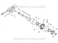 Rear transmission / Components