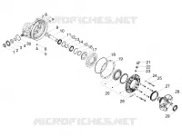 Rear transmission / Components