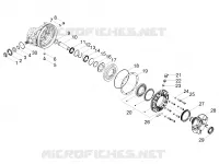 Rear transmission / Components