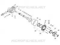 Rear transmission / Components