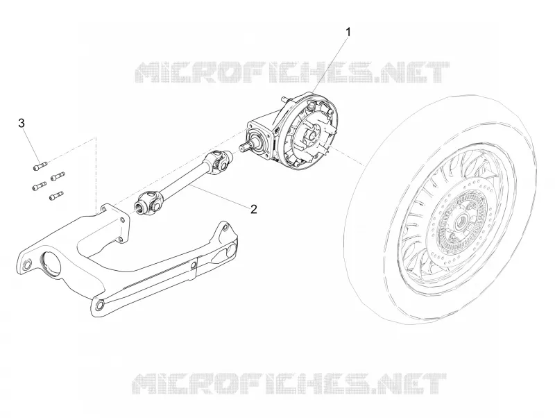 Rear transmission