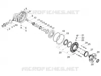 Rear transmission / Components