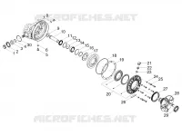 Rear transmission / Components