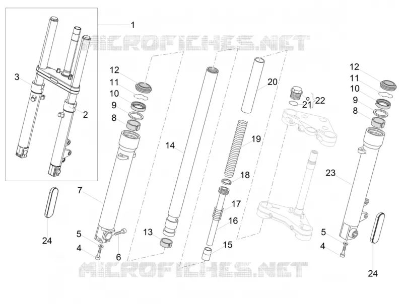Front fork Kaifa