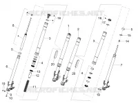 Front fork Kayaba