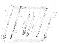Front fork Kayaba