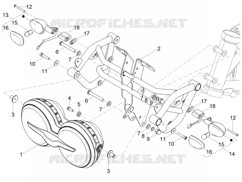 Front headlamps